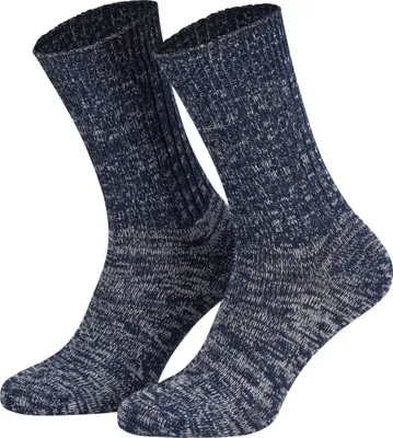 Tobeni 5 Paar Original Jeans Socken in 100 Baumwolle für Sie und Ihn in Blau