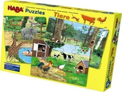 Produktbild von HABA-Puzzles Tiere
