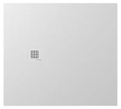 Obrázek produktu pro Sprchová vanička TRENECA z litého mramoru, 110 × 100 cm, matná bílá