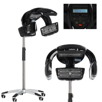 Productafbeelding van Haar Infrazon Klimazon Aquila black voor het versnellen en versterken van haarbehandelingen en voor het herstel van gekleurd en gepermanent haar in de salon.