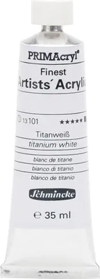 Schmincke 35ml PRIMAcryl Titanweiss Acryl  13 101 009-1
