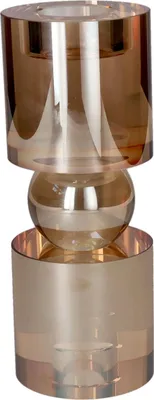 Produktbild von Gift Company Sari Teelichthalter amber 21,5cm