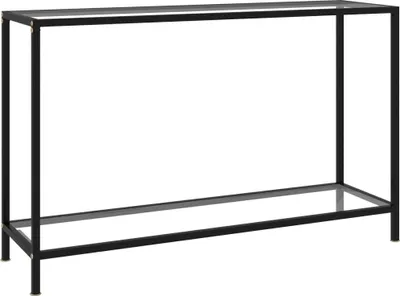 Obrázek produktu pro Konzolový stolek průhledný 120 x 35 x 75 cm tvrzené sklo