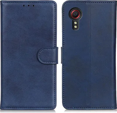 Produktbild von Samsung Galaxy Xcover 7 Hülle - Coverup Luxus Klapphülle - Blau