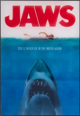 Produktbild von Jaws - Poster Leuchtkasten CD2415 (Einheitsgröße) (Bunt)