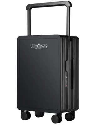 Produktbild von Gentleman’s Selection Handgepäck Koffer – Bordcase 55 cm mit TSA Schloss, 360° Rollen & robuster Hartschale, Schwarz