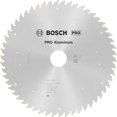 Obrázok produktu pre Bosch 2 608 837 773, Hliník, neželezitý kov, 21 cm, 3 cm, 1,3 mm, 7000 ot/min, 1,9 mm