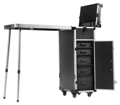 Image de Mallette de maquillage - Coffret de maquillage - Organisateur de cosmétiques - Trolley de beauté - Mallette de maquillage professionnel