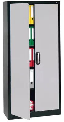 Produktbild von CP Stahlschrank C 2000 Acurado 9260-000 S11313 anthrazit, weißaluminium 4 Fachböden 93,0 x 40,0 x 195,0 cm, aufgebaut, 1 St.