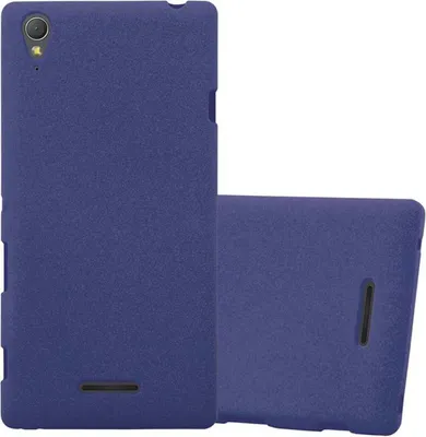Obrázek produktu pro Cadorabo Ochranný kryt pro Sony Xperia T3 Blue Pouzdro na mobilní telefon TPU Case Cover Case
