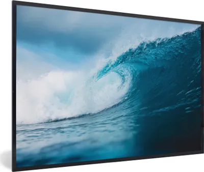 Produktbild von MuchoWow® MuchoWow® Gerahmtes Poster Meer - Golf - Surfen 60x40 cm - Poster mit zchwarzem Bilderrahmen - Printing - Wanddeko Schlafzimmer