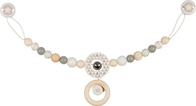 Produktbild von GOKI Gollnest & Kiesel Kinderwagenkette Stern grau