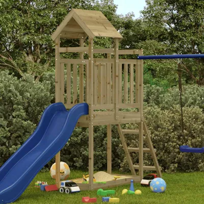 Obrázok produktu pre vidaXL Hracia veža 53x110x214 cm Impregnované borovicové drevo
