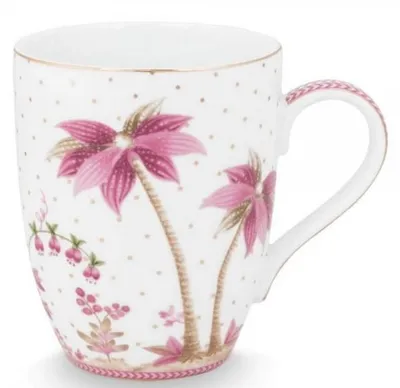 Produktbild von Pip Studio Henkelbecher Jolie Dots Gold-Pink (Groß)