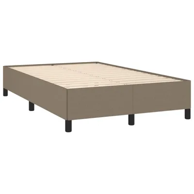 Produktbild von Bettgestell ohne Matratze Taupe 120x190 cm Stoff