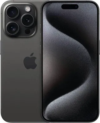 Zdjęcie produktu dla Apple iPhone 15 Pro , 15,5 cm (6.1"), 2556 x 1179 px, 128 GB, 48 MP, iOS 17, Tytan, Czarny