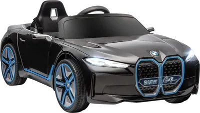 Obrázok produktu pre Detské auto Fortuna Lai, nabíjateľná batéria, 3–5 km/h, s diaľkovým ovládaním, multimediálny prehrávač, čierne
