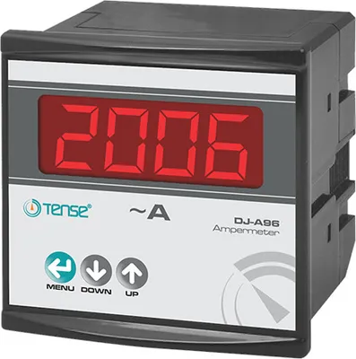 Produktbild von Digitální vestavěný panelový ampérmetr pro měření střídavých nepřímých proudů X/5 36 mm x 78 mm