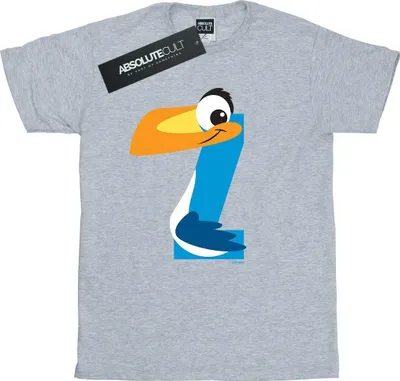 Produktbild von Disney - "Alphabet Z Is For Zazu" T-Shirt für Herren BI32242 (M) (Grau)