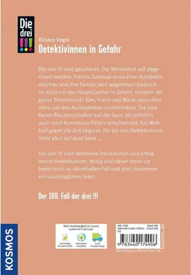 Produktbild von Die drei !!!, 100, Detektivinnen in Gefahr