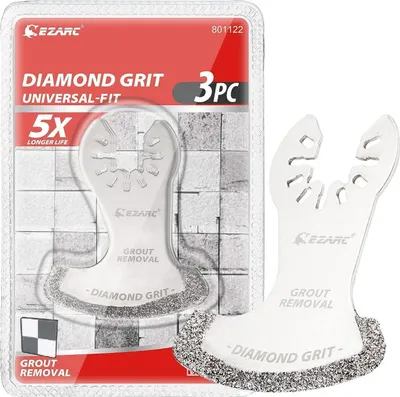 Produktbild von EZARC Diamant Multitool Segmentsägeblatt für Mörtel Zubehör 3-teilig