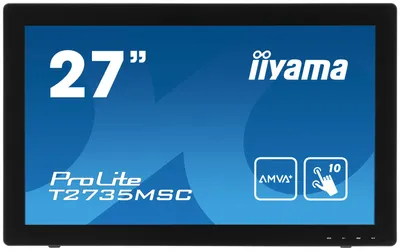 Produktbild von iiyama ProLite T2735MSC-B2, 68,6 cm (27"), 1920 x 1080 Pixel, Full HD, LED, 5 ms