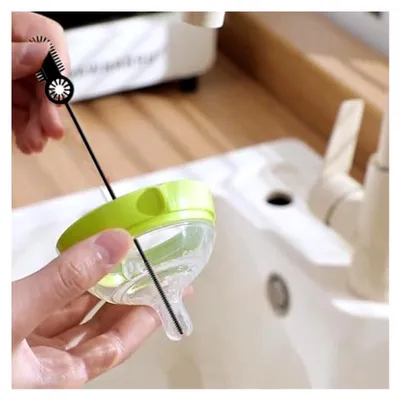Produktbild von Reinigungsbürste für Strohhalme – Wiederverwendbare Bürsten mit ergonomischem Griff