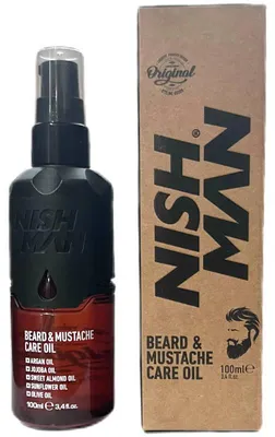 Zdjęcie produktu dla Nishman - Beard & Moustache Care Oil - Olejek Do Brody 100 ml