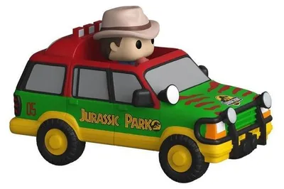 Produktbild von FUNKO Bitty POP - Ride Jurrasic Park Dr Alan Grant and Jurassic SUV