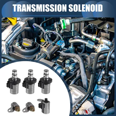 Image de Kit De Solénoïde De Transmission, Pour Mazda Cx-7 2012 Et pour Ford Focus 2000-2012, Noir, 1 Ensemble