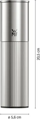 Produktbild von WMF Ceramill 06.0403.6030, Gewürzschüttler, Edelstahl, Keramik, Edelstahl, China, 5,6 cm, 56 mm