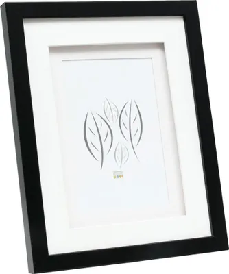 Image de Deknudt S65KK2 schwarz     13x13 Holz doppeltes Passepartout