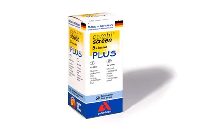 Produktbild von Combiscreen 5+Leuko Plus Teststreifen 100 St