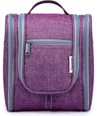 Immagine prodotto di Borsa da toilette da appendere, per donna, uomo e bambino - Lilla, piccola