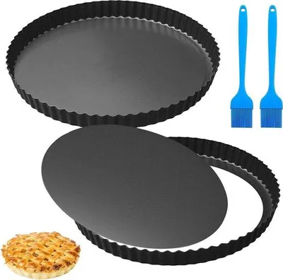 Produktbild von Quichform 28cm mit Hebeboden und Antihaftbeschichtung