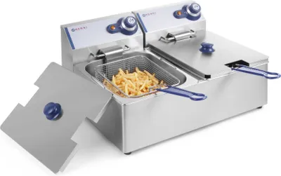 Produktbild von HENDI Friteuse Blue Line 2x6 L 230V 2x3300W