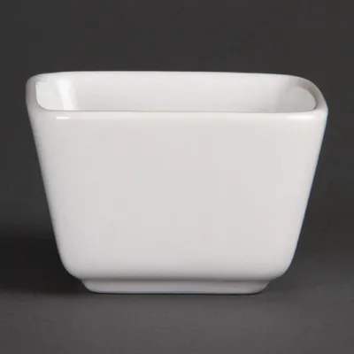 Obrázek produktu pro Čtvercové talíře Olympia Whiteware, výška 7,5 cm (12 kusů)