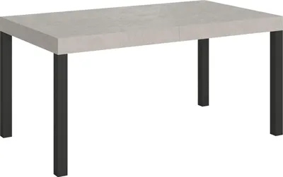 Produktbild von Ausziehtisch 160/264x90 cm Everyday Premium Kaschmir Beine anthrazit