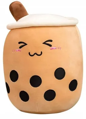 Produktbild von Granda Plüschtier Bubble Tea Hellbraun Groß 50 cm