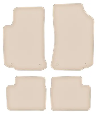 Productafbeelding van Velours automatten voor Rover 75 1998-2005 (stationwagen/sedan) – 4-delig, beige, op maat – Wielganizator FORTUNA