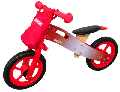 Produktbild von R-Sport Baby Scooter Fahrrad R10 aus Holz Rot
