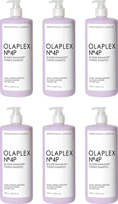Produktbild von N°4P Blonde Enhancer Toning Shampoo 6x1000 ml