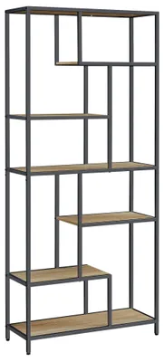 Immagine prodotto di Scaffale - Leobert - Rovere Sonoma - 80 X 30 X 180 Cm