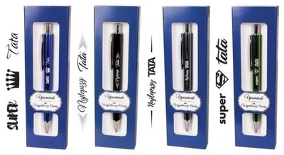 Produktbild von Kugelschreiber mit Aufdruck für Papa im Etui GB Mix – Cresco