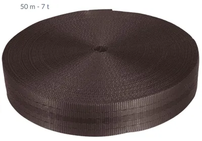 Obrázek produktu pro GEFA - Popruh (50 m) 7t těžký, natahovací (šířka 75 mm)