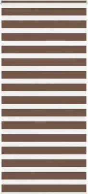 Produktbild von Zebrarollo Braun 100x230 cm Stoffbreite 95,9 cm Polyester, Rollos Design Möbel