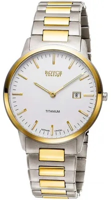 Productafbeelding van Boccia 3658-05 Herenhorloge Royce Titan, tweekleurig
