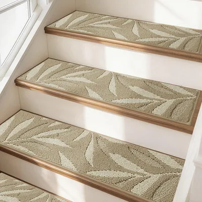 Antislip-Trapmatten 14er Set 22x71 cm beige selbstklebend