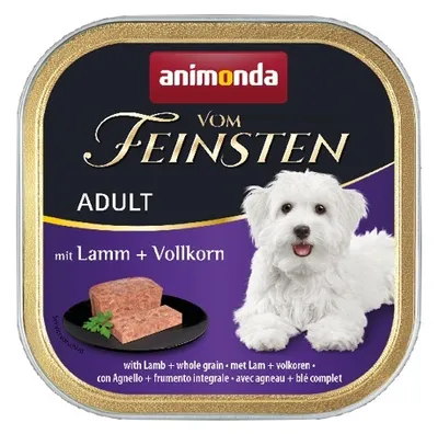 Zdjęcie produktu dla Animonda vom Feinsten Dog Adult Jagnięcina i Ziarna 150g