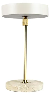 Produktbild von Tischlampe, Tischleuchte, Nachttischlampe, Schreibtischlampe, LED Leselampe, MOONLIGHT Beige